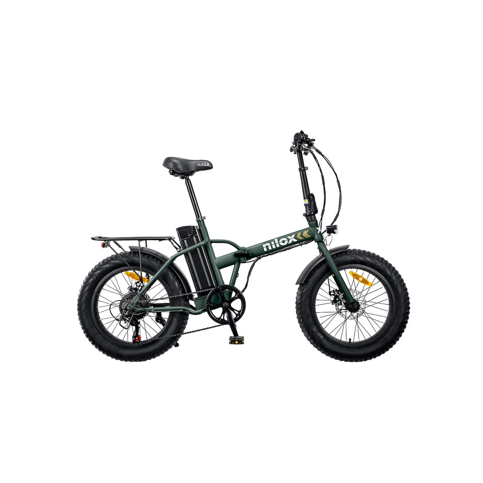 NILOX E-BIKE FAT ACCIAIO 36V 13AH R.20" AUT.70KM X8 PLUSAttaccalaspina