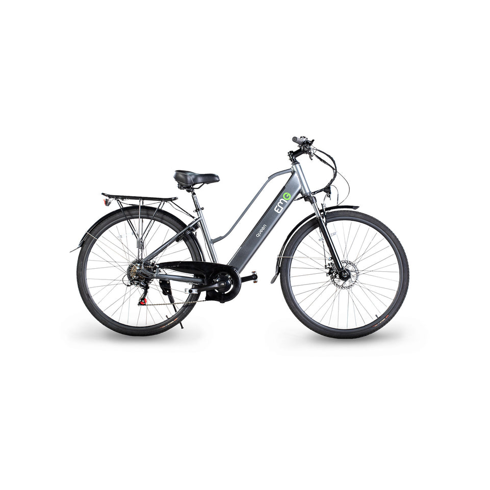 EMG BIKE E-BIKE CITY ALLUM. 36V 28" AUT.80KM QUEEN 28P GREYAttaccalaspina