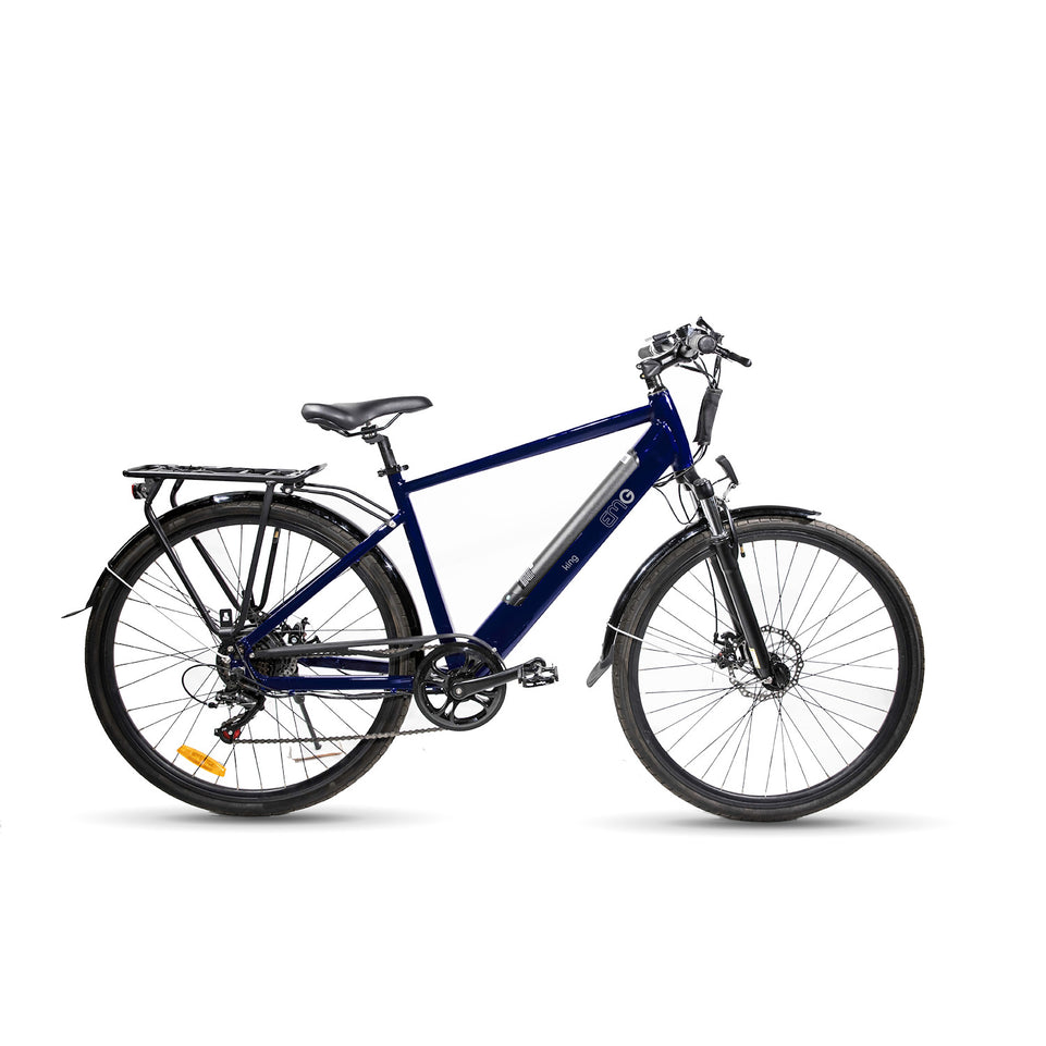 EMG BIKE E-BIKE CITY ALLUM. 36V 28" AUT.80KM KING BLUAttaccalaspina