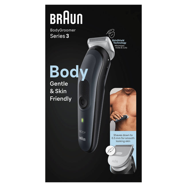 BRAUN RIFINITORE UOMO BODY AUT.80MIN +ACCESS.Attaccalaspina