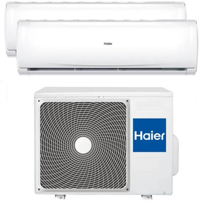 HAIER COND.DUAL 2.6+2.6KW INVERT A++/A+ R32 TRENDY WIFI Attaccalaspina