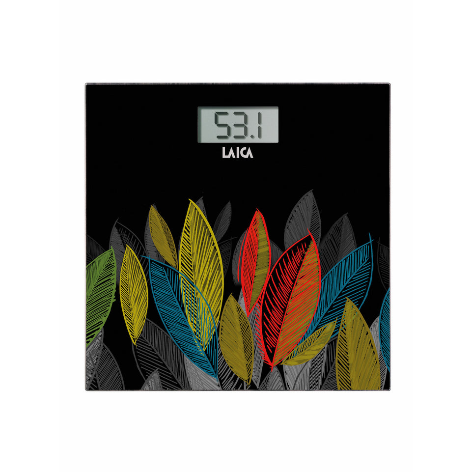 LAICA BILANCIA PERS.DIG. 180KG/0.1KG VETRO NEROAttaccalaspina