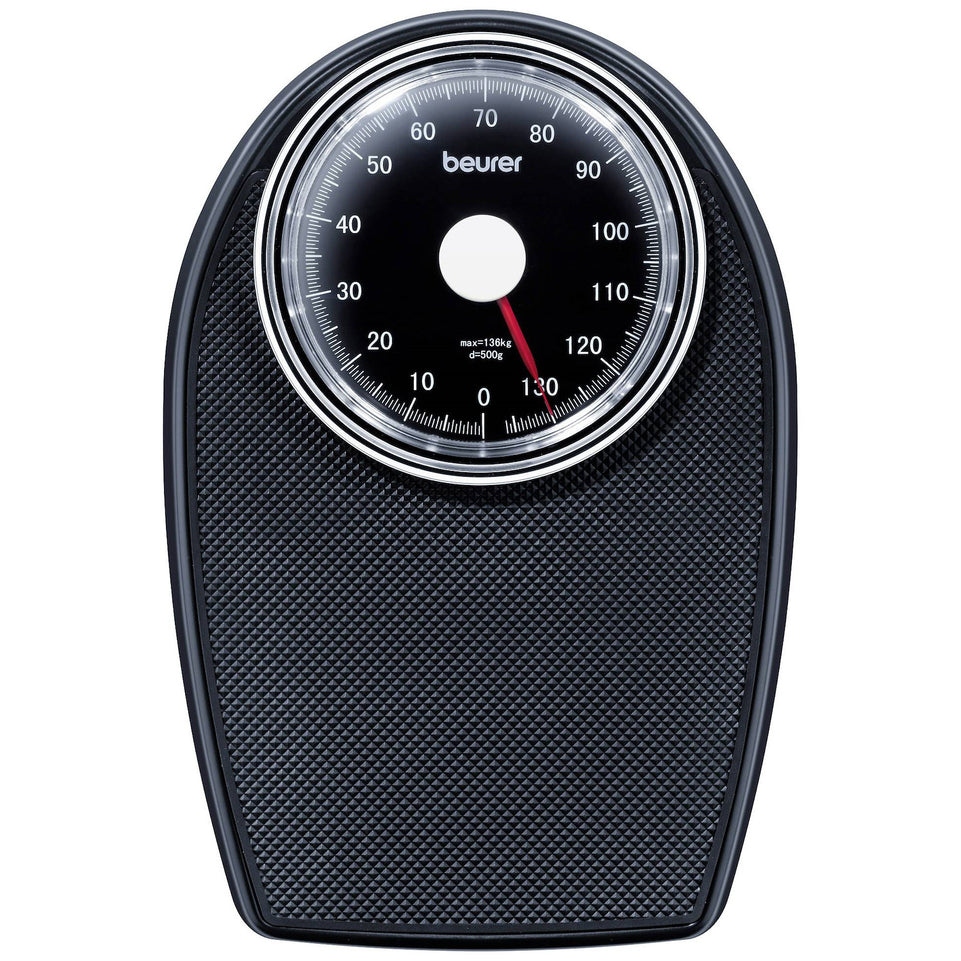 BEURER BILANCIA PERS. MECCANICA 136KG/550G ANTISCIV. NEROAttaccalaspina