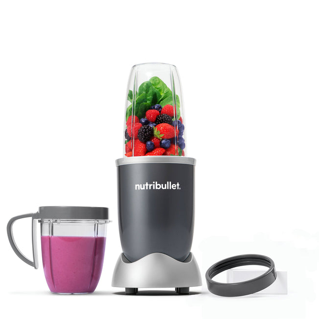 NUTRIBULLET FRULLATORE 600W 1VEL. 2CARAFFE 500/700ML SILVERAttaccalaspina