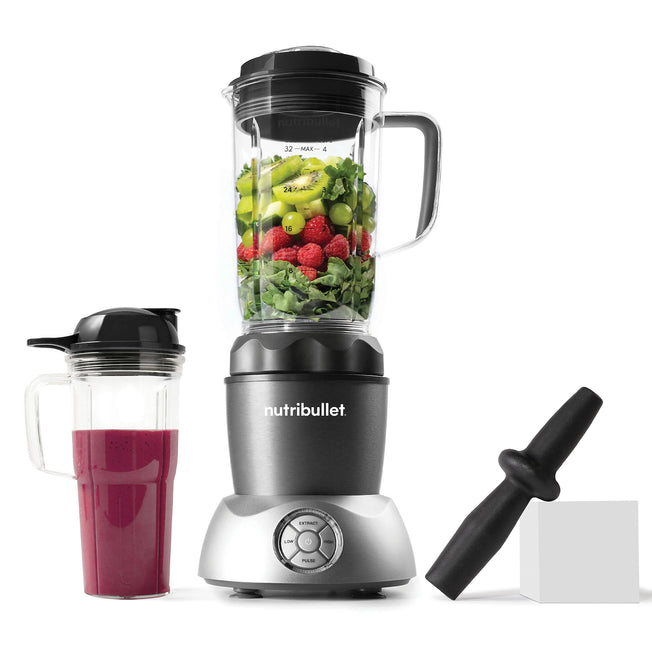 NUTRIBULLET FRULLATORE 1000W 1VEL 2CARAF.700/900ML SELECT SILVAttaccalaspina