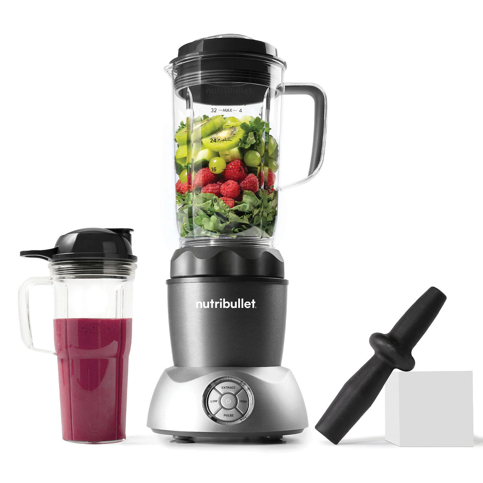 NUTRIBULLET FRULLATORE 1000W 1VEL 2CARAF.700/900ML SELECT SILVAttaccalaspina