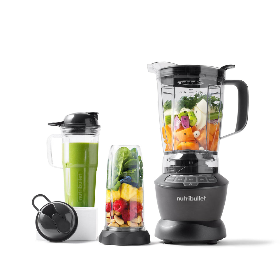 NUTRIBULLET FRULLATORE 1200W 1VEL 3CARAFFE+ACC. COMBO D.GREYAttaccalaspina