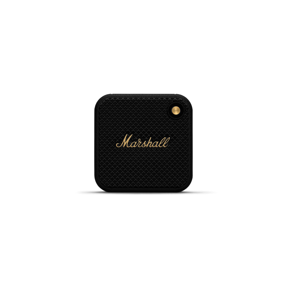 MARSHALL MINI SPEAKER PORTATILE BT WILLEN BLACK & BRASSAttaccalaspina
