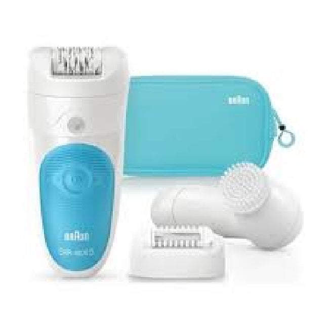 BRAUN EPILATORE WET&DRY 28PINZE 2VEL. +SPAZZOLA VISOAttaccalaspina