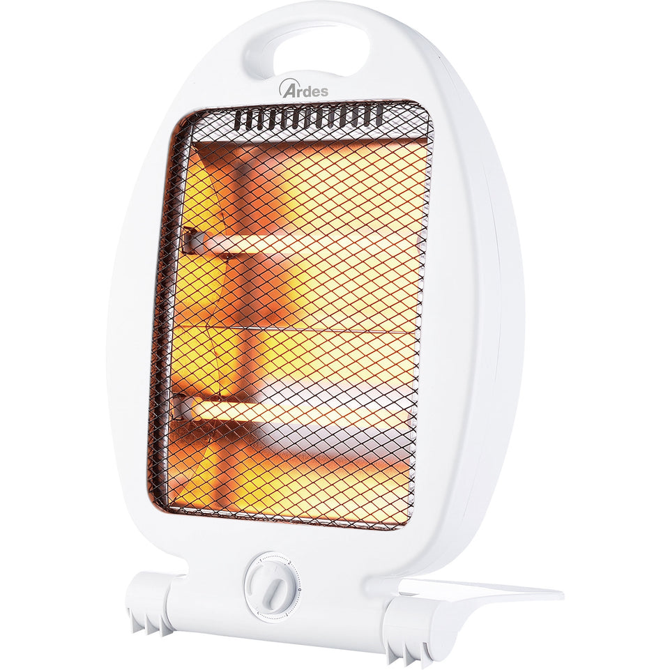 ARDES STUFA QUARZO 800W 2ELEMENTI 2LIV.POT. FLEXO MINIAttaccalaspina