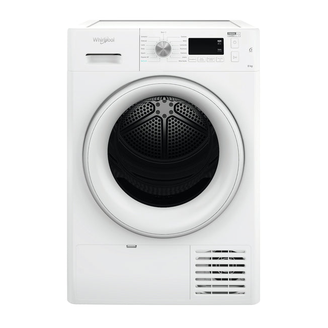WHIRLPOOL ASCIUG.C/FRONT 8KG CL.A++ 6SENSOAttaccalaspina