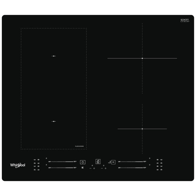 WHIRLPOOL P.COTT.INDUZ.60CM 4ZONE FLEXICOOK 6SENSO NEROAttaccalaspina