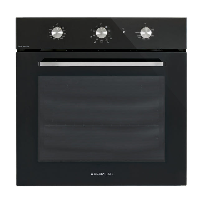 GLEM FORNO 60CM 64LT MULTIF. TERMOVENT.AIRFREYER NEROAttaccalaspina
