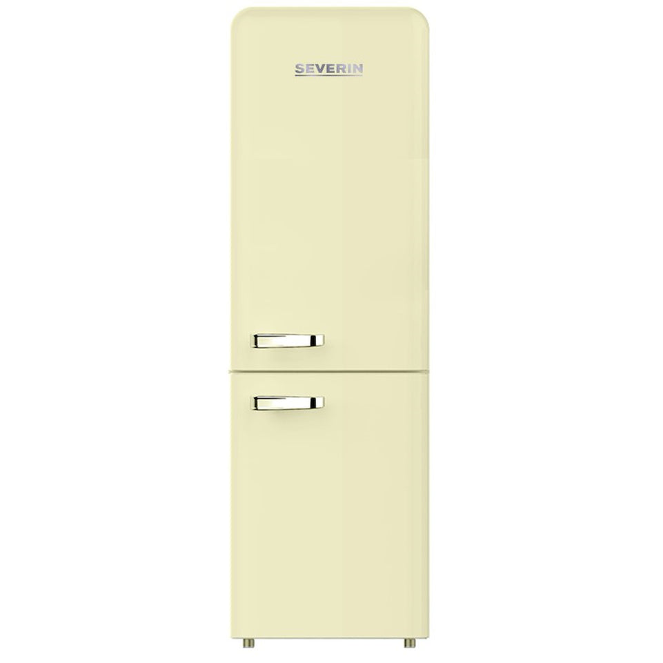 SEVERIN COMBI 250LT CE.E NOFROST 4RIP.VETRO RETRO' CREMAAttaccalaspina