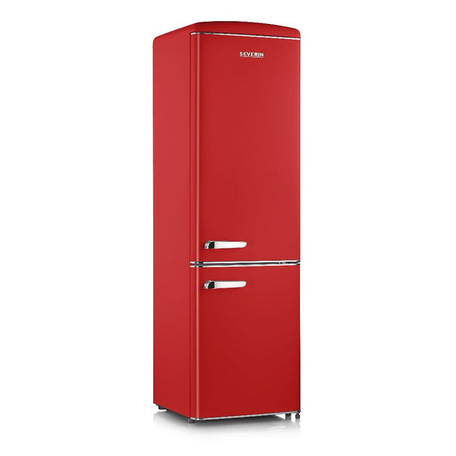 SEVERIN COMBI 244LT CE.E STATICO 4RIP.VETRO RETRO' ROSSOAttaccalaspina