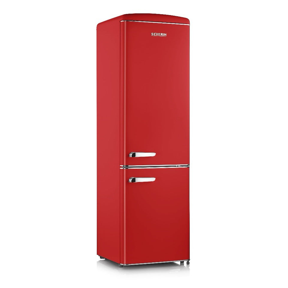 SEVERIN COMBI 244LT CE.E STATICO 4RIP.VETRO RETRO' ROSSOAttaccalaspina