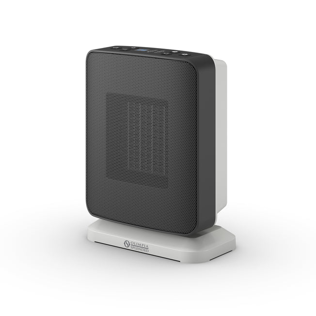 SPLENDID TERMOVENT. CERAMICO 1800W 2LIV.POT. NERO/BIANCOAttaccalaspina