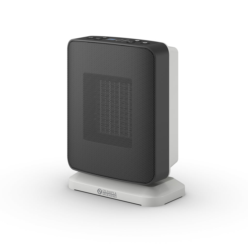 SPLENDID TERMOVENT. CERAMICO 1800W 2LIV.POT. NERO/BIANCOAttaccalaspina