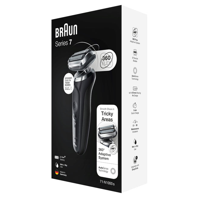 BRAUN RASOIO RIC. W&D LED C/CUSTODIA NEROAttaccalaspina