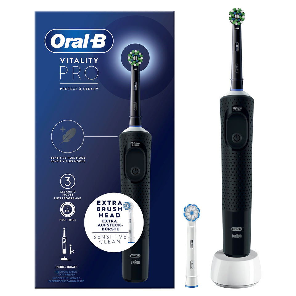 ORAL-B SPAZZ.ELETT. VITALITY PRO NEROAttaccalaspina