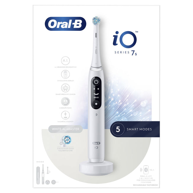 ORAL-B SPAZZ.ELETT. IO7 S WHITEAttaccalaspina