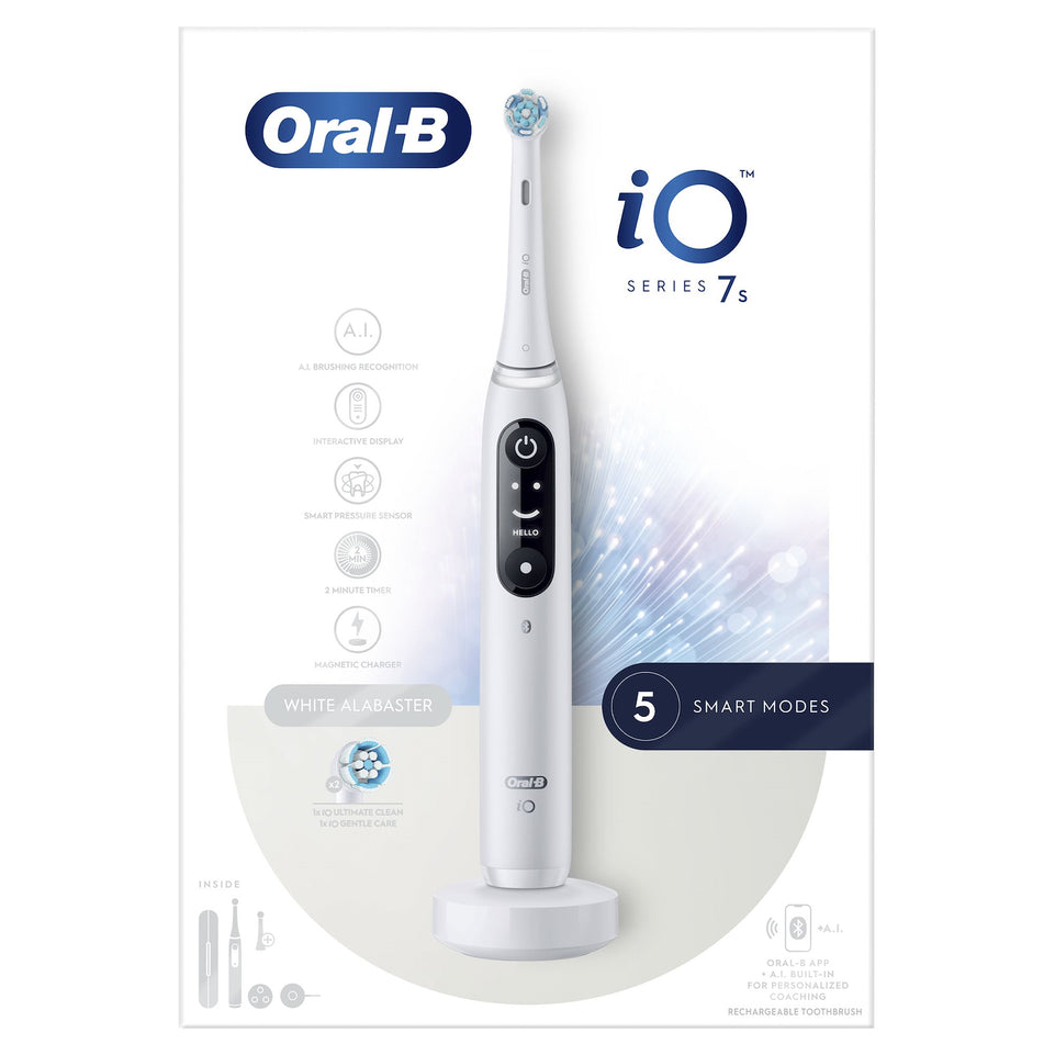 ORAL-B SPAZZ.ELETT. IO7 S WHITEAttaccalaspina