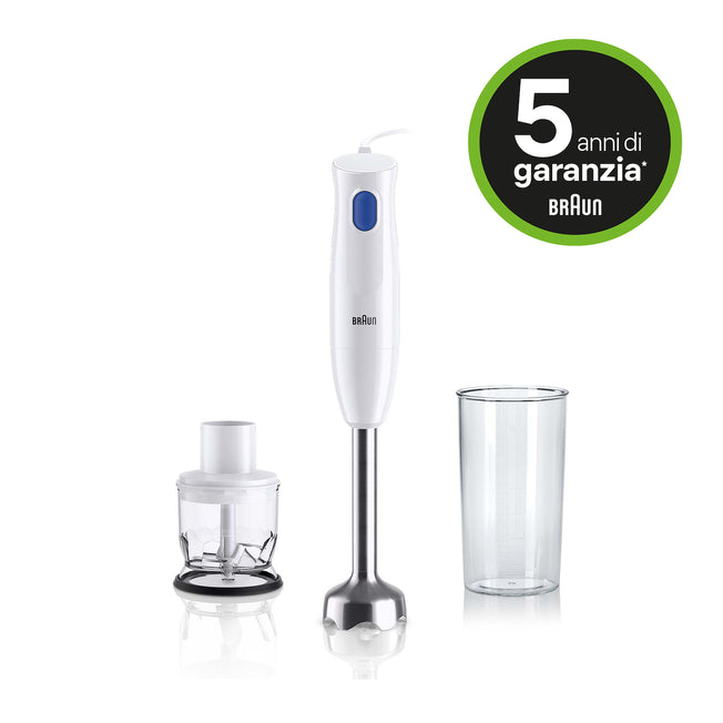 BRAUN MINIPIMER 450W 0.6LT MULTIQUICK1 +ACCESSORIAttaccalaspina
