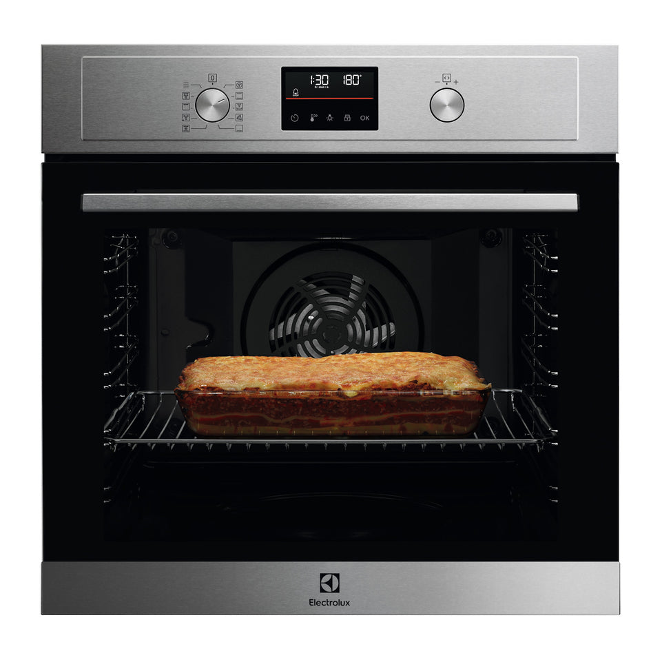 ELECTROLUX FORNO 60CM 72LT MULTIF. PIROLITICO SILVERAttaccalaspina