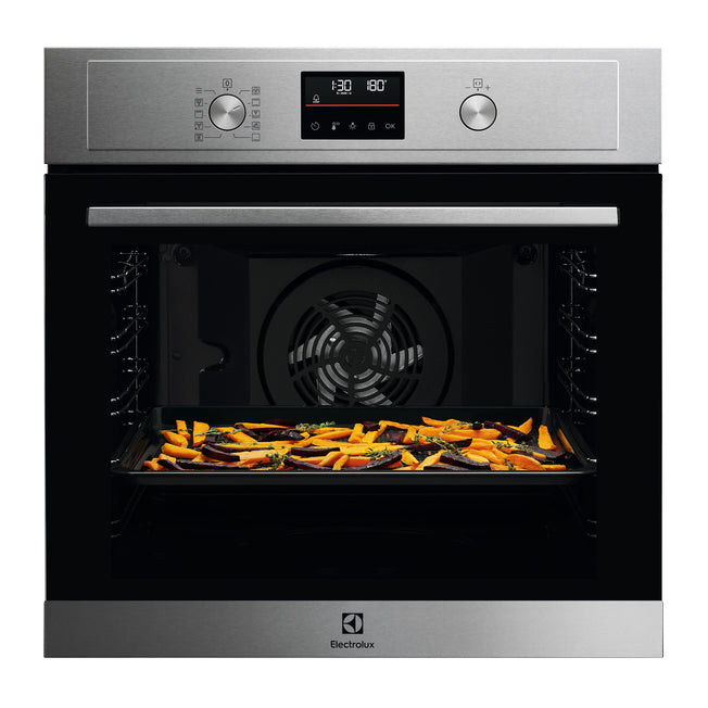 ELECTROLUX FORNO 60CM 72LT MULTIF. AIR FRY PIROLITICO SILVERAttaccalaspina
