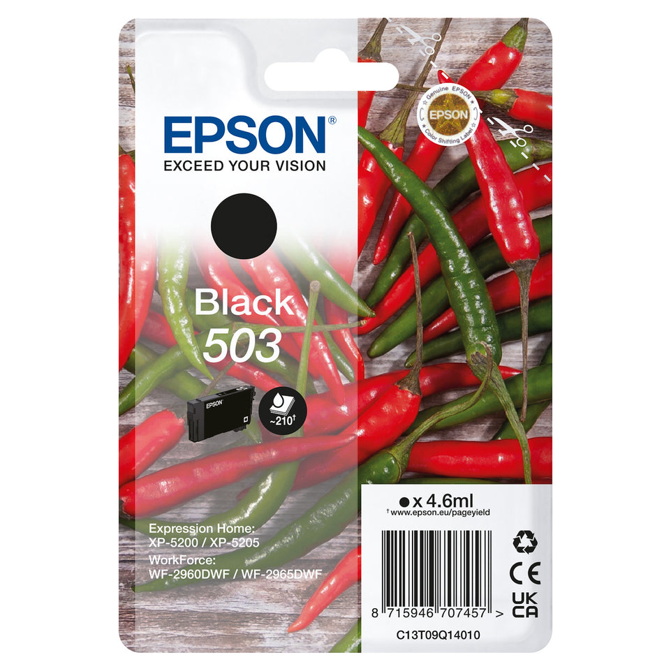 EPSON CART.INK-JET 503 PEPERONCINO NEROAttaccalaspina