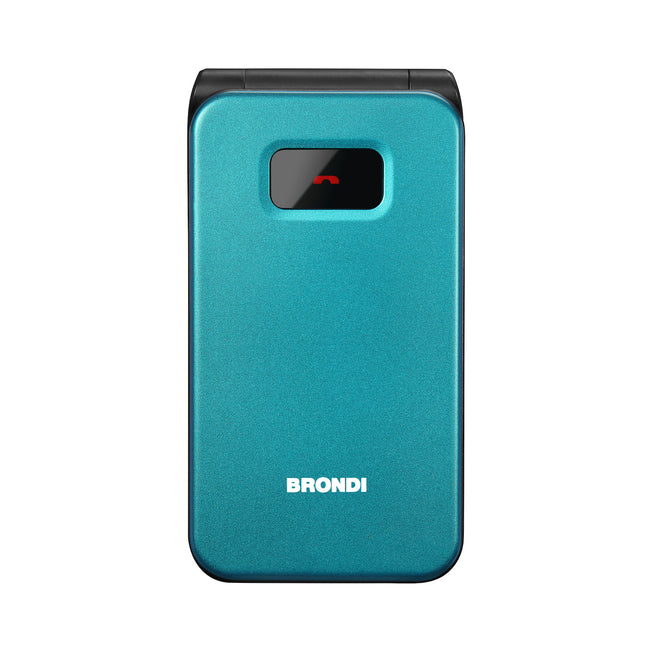 BRONDI CELL. FLIP QB 2.8" DUALSIM BT 4G SUNSET GREENAttaccalaspina