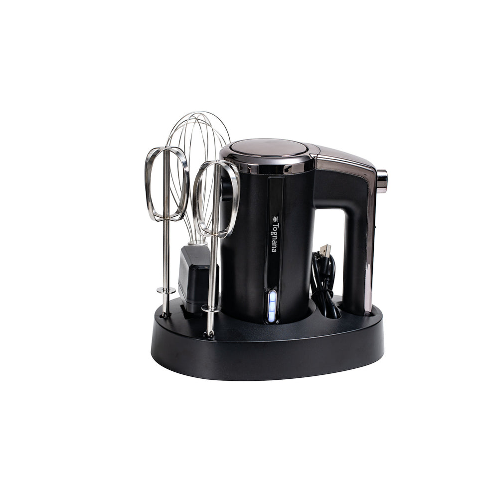 TOGNANA PORCELLANE SBATTITORE S/FILI 50W +ACCESS. NEROAttaccalaspina