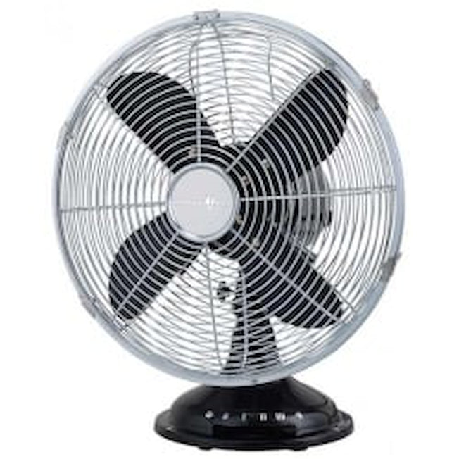 SMARTWAY VENT.TAVOLO 50W PALA 40CM 3VEL NERO Attaccalaspina