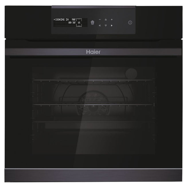 HAIER FORNO 60CM 70LT MULTIF.9 WIFI PIROLITICO NEROAttaccalaspina