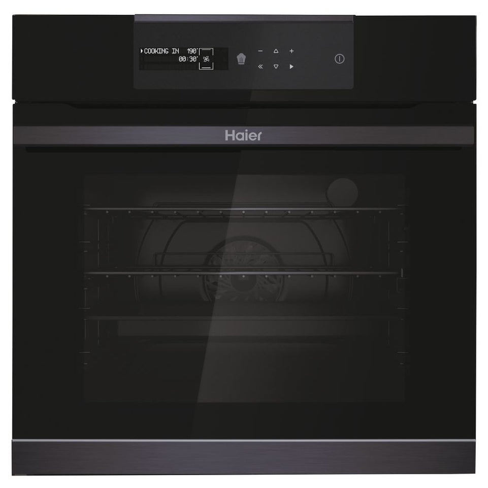 HAIER FORNO 60CM 70LT MULTIF.9 WIFI PIROLITICO NEROAttaccalaspina