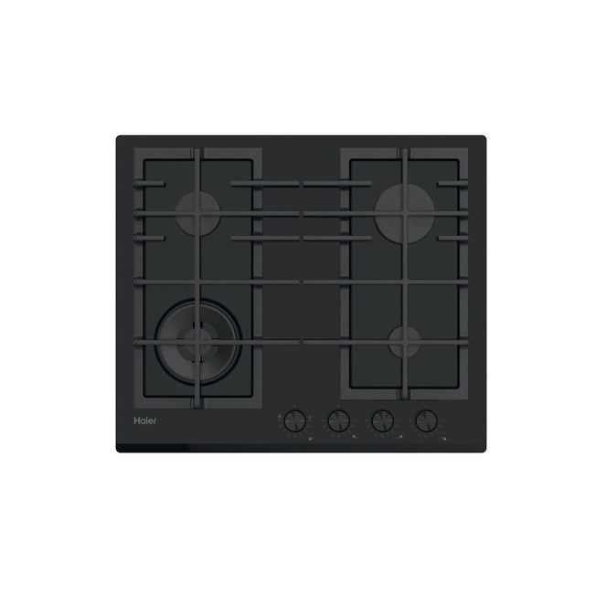 HAIER P.COTT.GAS 60CM 4F G.GHISA VETRO NEROAttaccalaspina