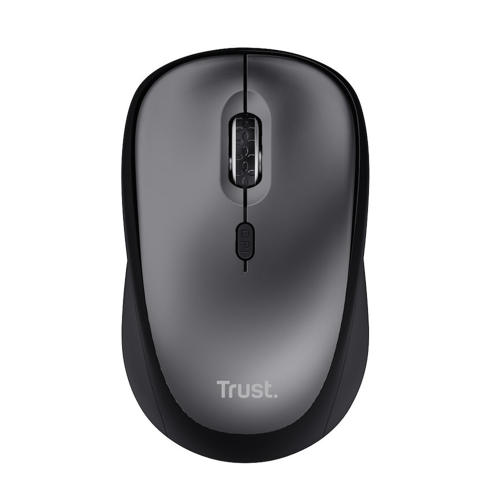 TRUST MOUSE WIRELESS SILENZIOSO ECO YVI+ NEROAttaccalaspina