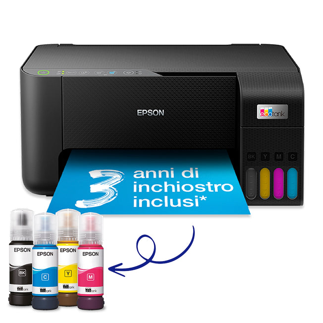 EPSON MF.INKJET 33PPM 4CART. WIFI ECO TANK ET-2815Attaccalaspina
