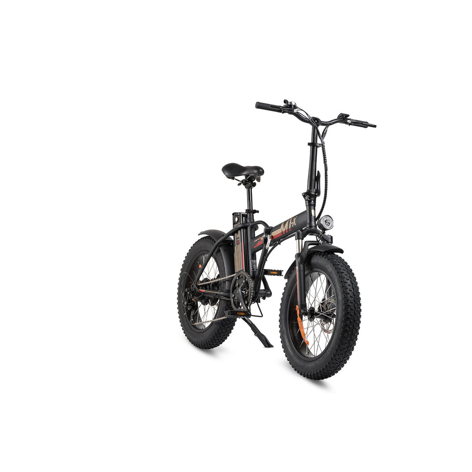SMARTWAY E-BIKE FAT PIEG.ACCIAIO 36V 10AH 20" AUT40KM BLACKAttaccalaspina