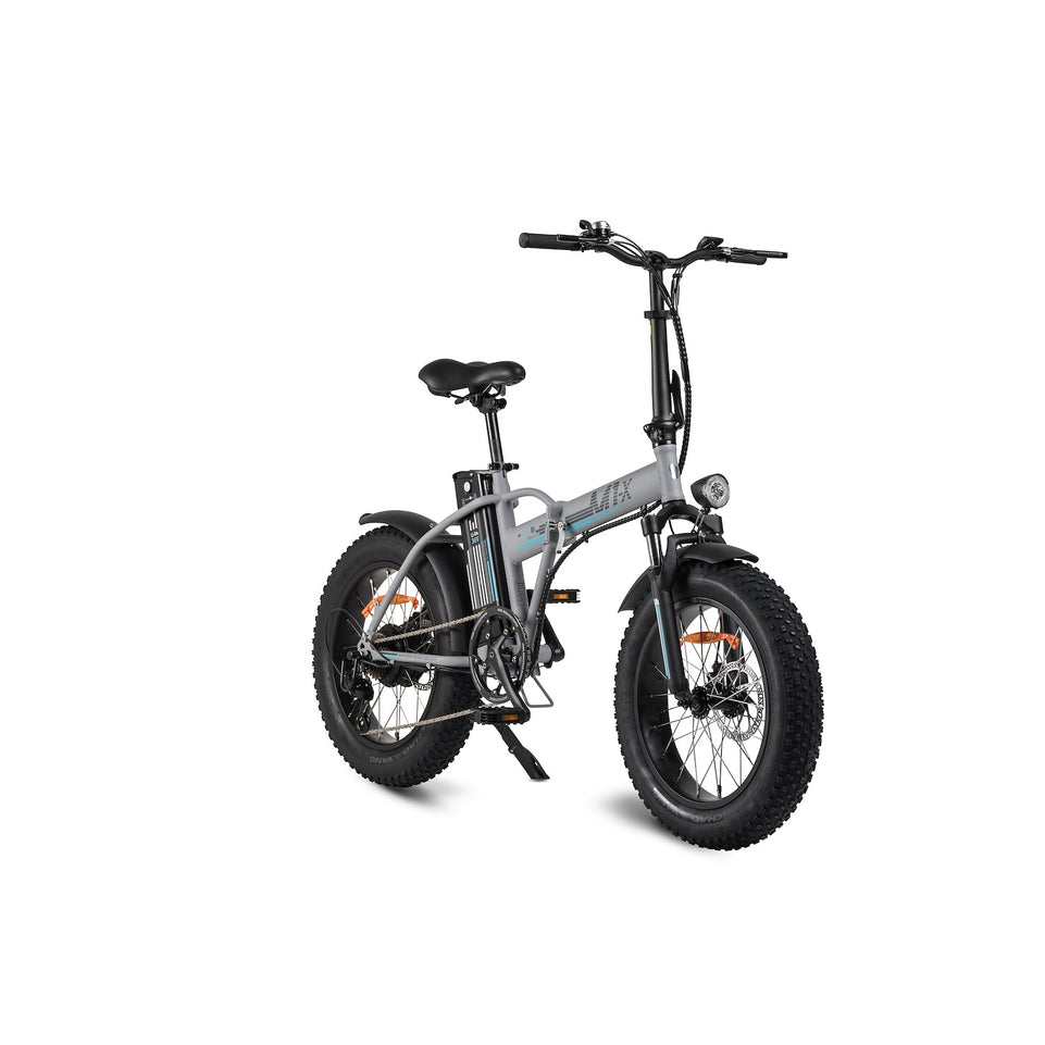 SMARTWAY E-BIKE FAT PIEG.ACCIAIO 36V 10AH 20" AUT40KM GREYAttaccalaspina