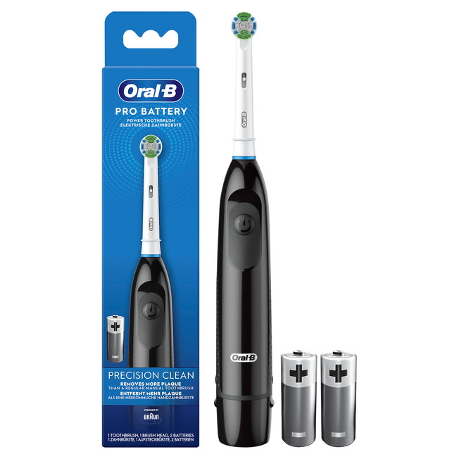 ORAL-B SPAZZ.ELETT. A BATTERIA PER ADULTI BLACKAttaccalaspina