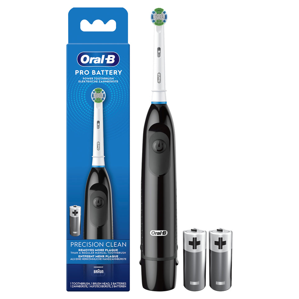 ORAL-B SPAZZ.ELETT. A BATTERIA PER ADULTI BLACKAttaccalaspina
