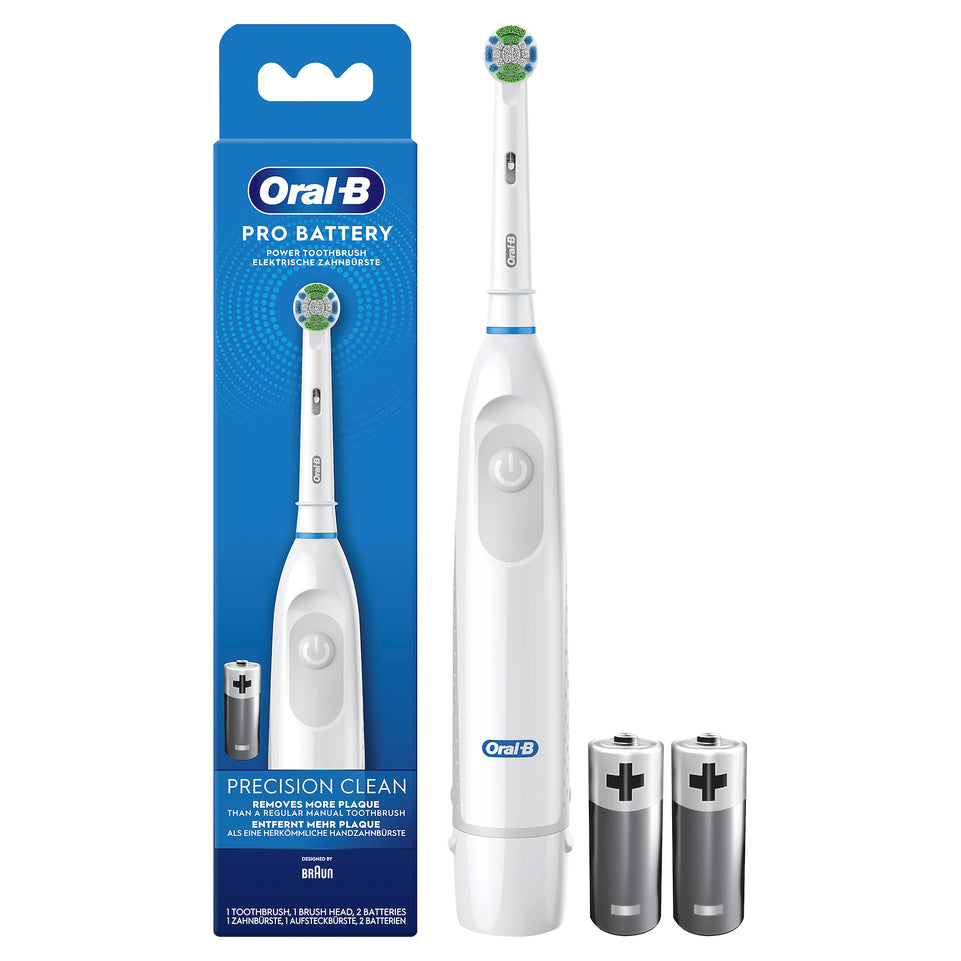 ORAL-B SPAZZ.ELETT. A BATTERIA PER ADULTI WHITEAttaccalaspina