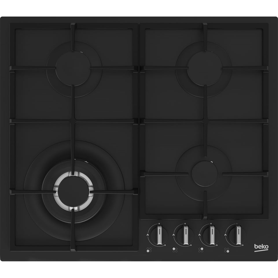 BEKO P.COTT.GAS 60CM 3F+WOK G.GHISA CRISTALLO NEROAttaccalaspina