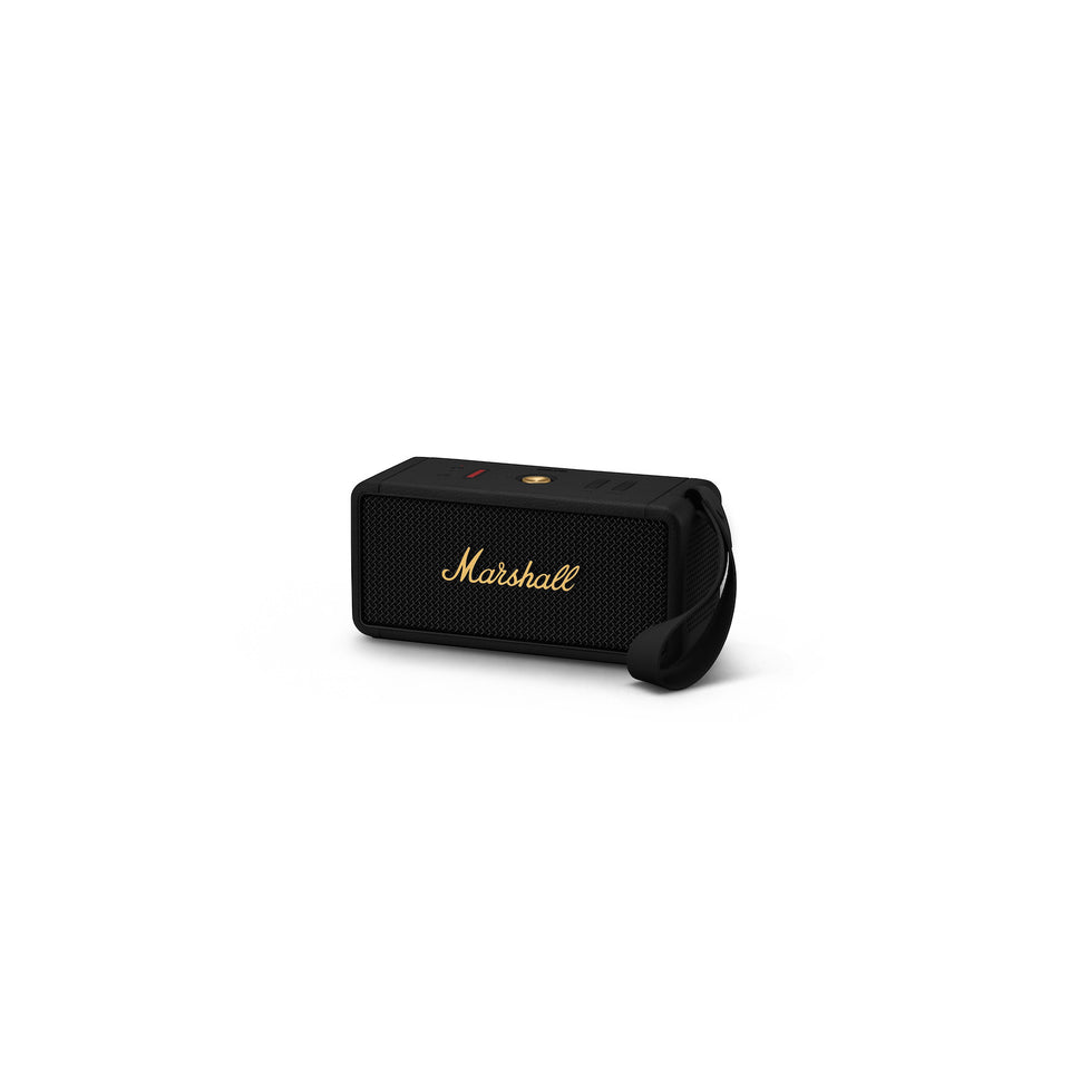 MARSHALL MINI SPEAKER RIC. BT IP67 MIDDLETON BLACK & BRASSAttaccalaspina