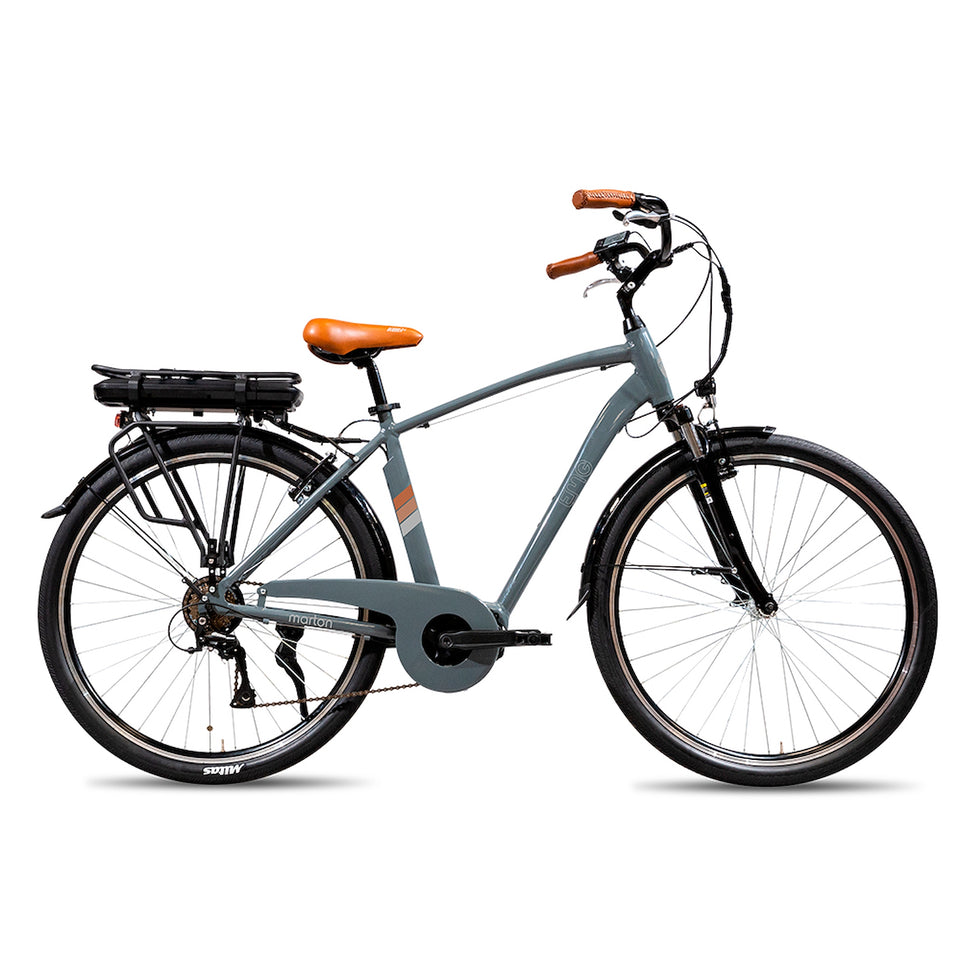 EMG BIKE E-BIKE CITY 13AH R.28" VINTAGE MARLON ANTRACITEAttaccalaspina