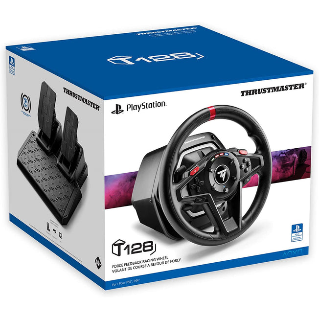 THRUSTMASTER VOLANTE T128 PER PS4/PS5/PC FORCE FEEDBACKAttaccalaspina