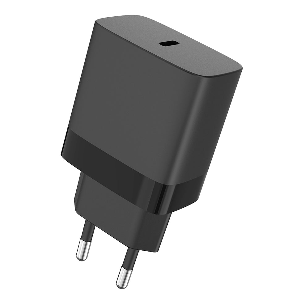 AREA CARICABATT.RETE 25W USB-C NEROAttaccalaspina