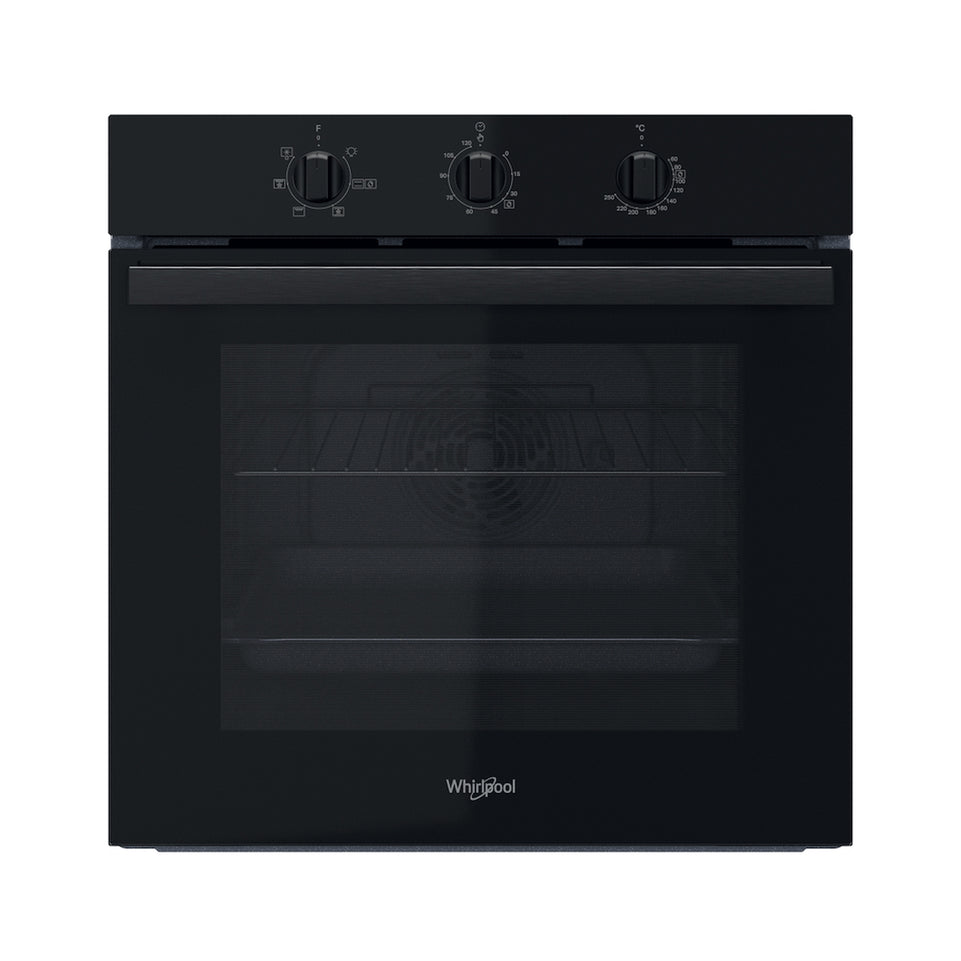 WHIRLPOOL FORNO 60CM 71LT MULTIF. IDROLITICO NEROAttaccalaspina