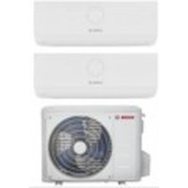 BOSCH COND.DUAL 3.5+3.5KW INV. A++/A+ R32 CLIMATE 3000I Attaccalaspina